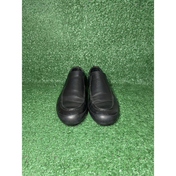 Vintage Gucci Shoes Mens Size 8.5 US Black Leather Slip On Loafers Luxury Italy main image 10